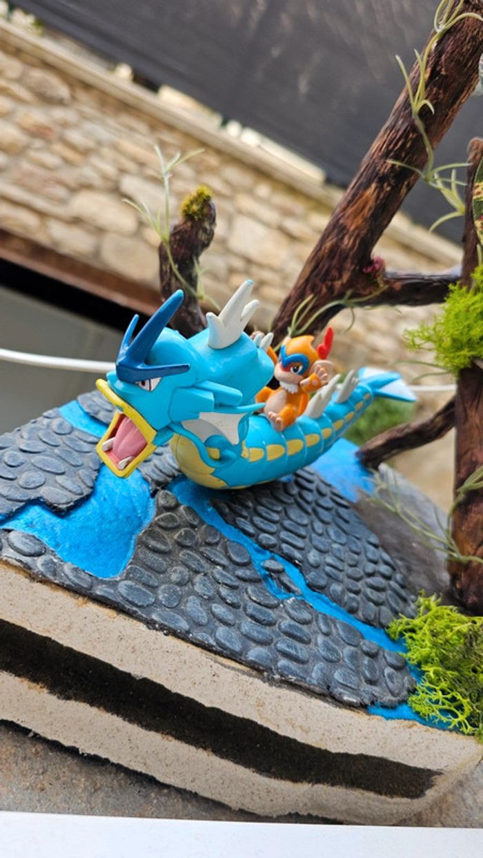 Super figurine Pokemon Nintendo Leviator et son chimpenfeu - photo numéro 7
