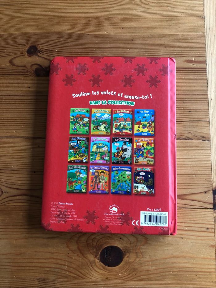 Livre avec rabats Vive Noël - photo numéro 2