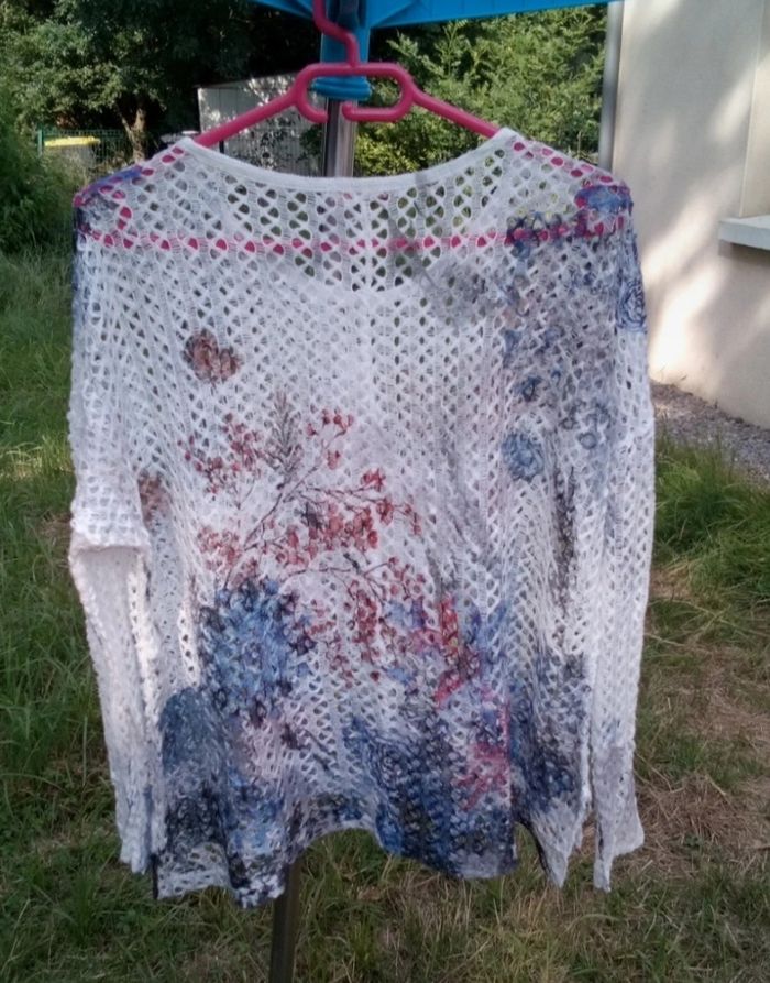 Pull ajouré de "Micky Made in Italy" - photo numéro 2