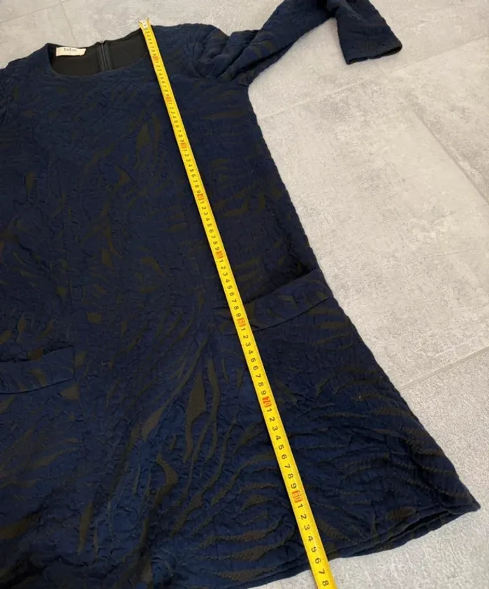 Robe Bash taille 1 soit S bleue et noire parfait état - photo numéro 9
