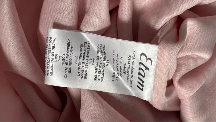 Robe courte sequins roses - photo numéro 5