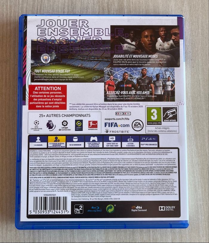 Jeu FIFA 21 PS4 - photo numéro 2