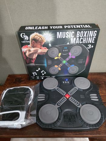 Machine a boxe musicale