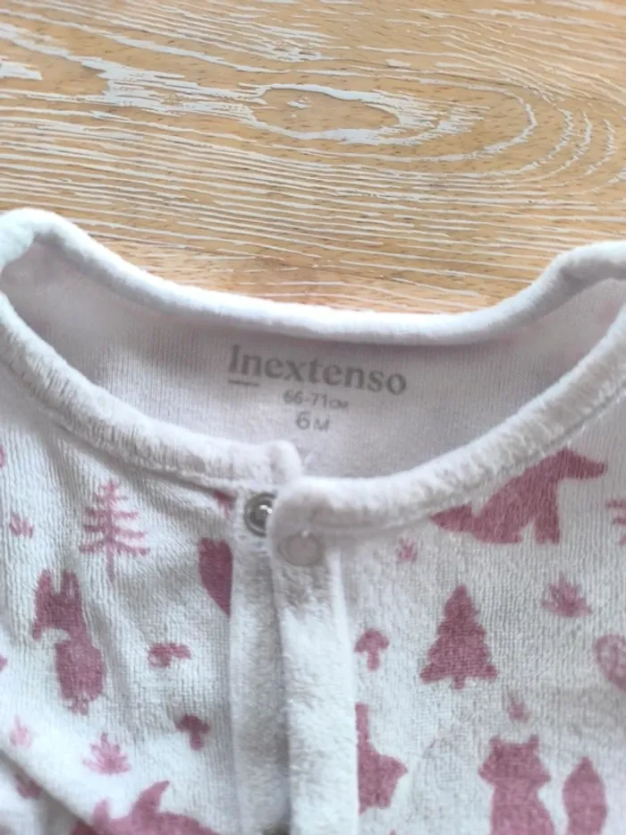 Pyjama fille 6 mois - photo numéro 2