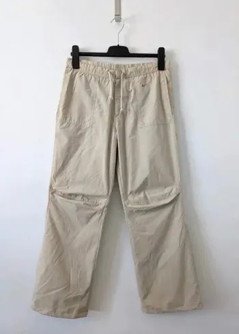 Pantalon beige Nike - logo brodé - taille L