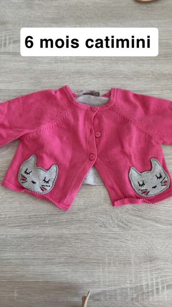 Gilet avec chats