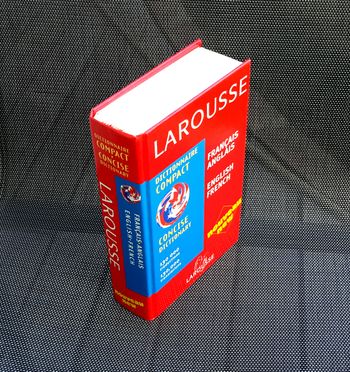 Dictionnaire, CD Rom Compact Larousse Français anglais