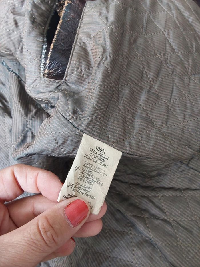 Blouson cuir Marlboro vintage - photo numéro 8