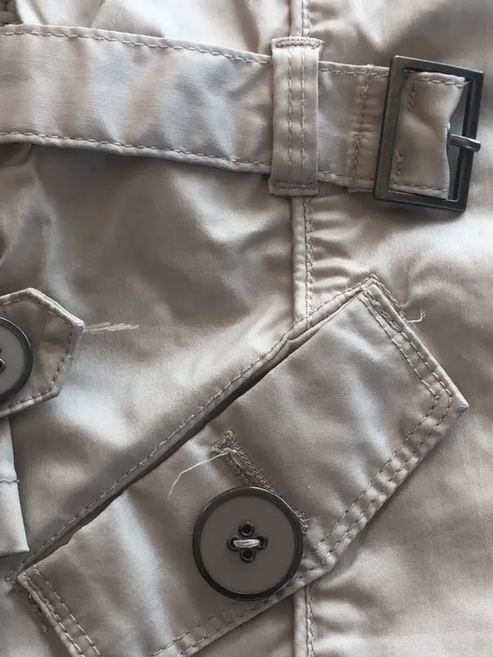 Veste légère 8 ans beige - photo numéro 4