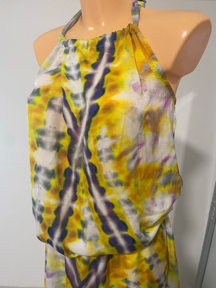 Robe été sans manches dos nu de chez miss-miss taille 36 💛 - photo numéro 4