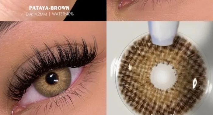 Lentilles de couleurs