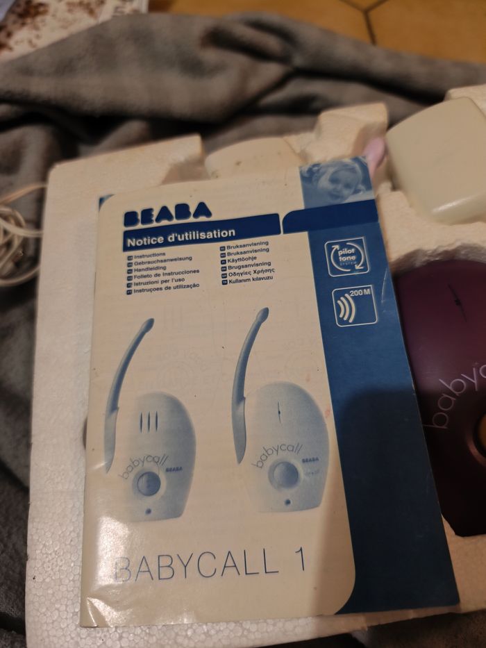 Babyphone Béaba Babycall 1 - Très Bon État - photo numéro 4