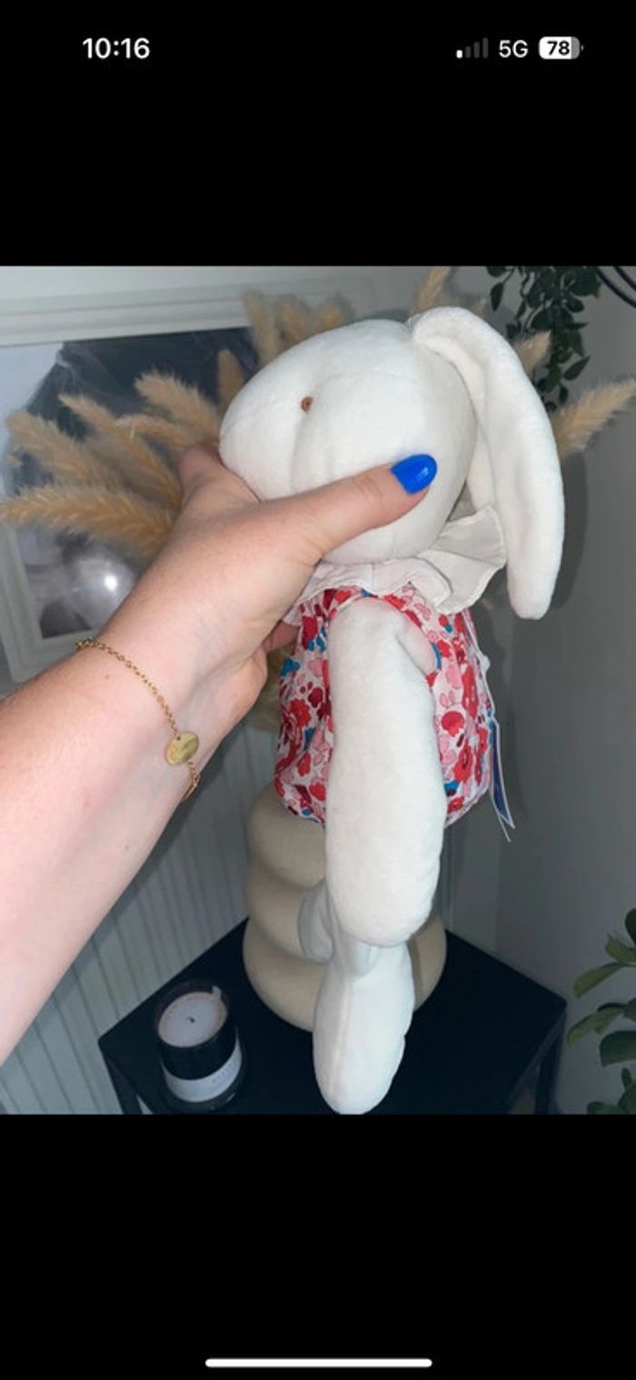 Doudou lapin jacadi bloomer - photo numéro 5