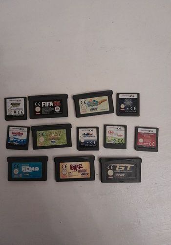 Jeux vidéo Nintendo DS et Game boy