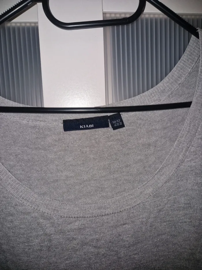 Pull gris - photo numéro 2
