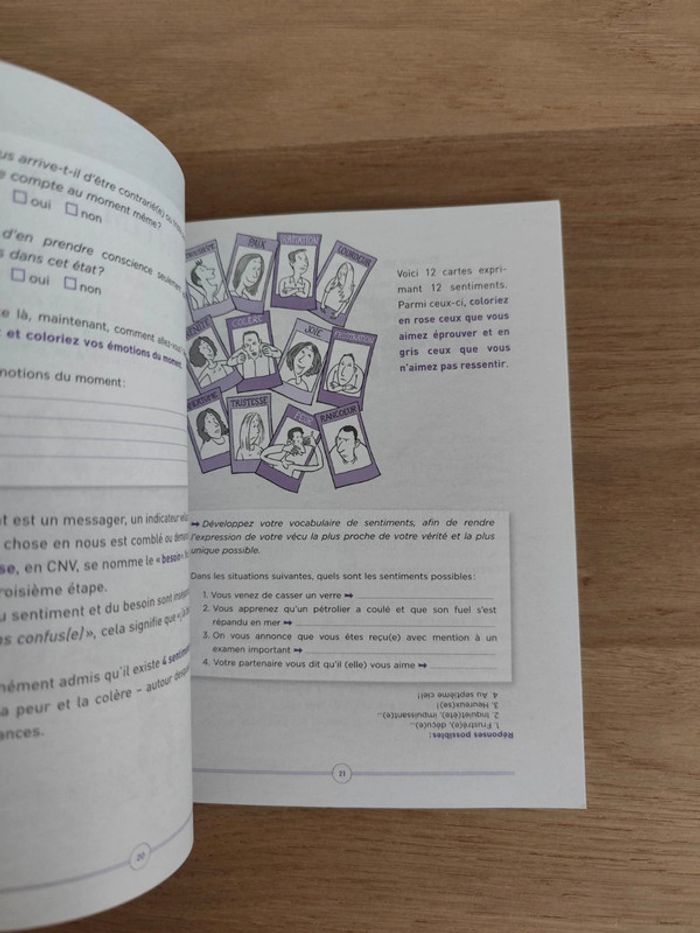 Petit cahier d'exercices : La Communication Non Violente Dr Anne Van Stappen - photo numéro 2