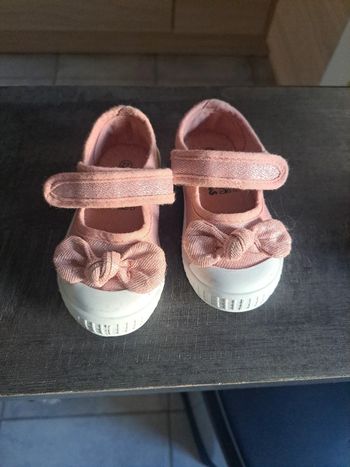 Ballerines à scratch petit 22