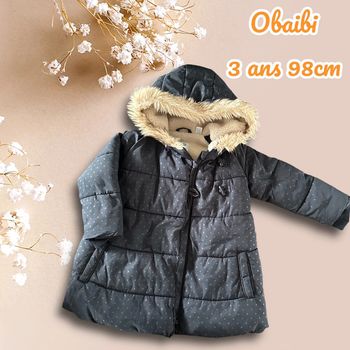 Doudoune manteau okaidi