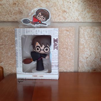 Neuf: Figurine Harry Potter *7cm + Gomme
