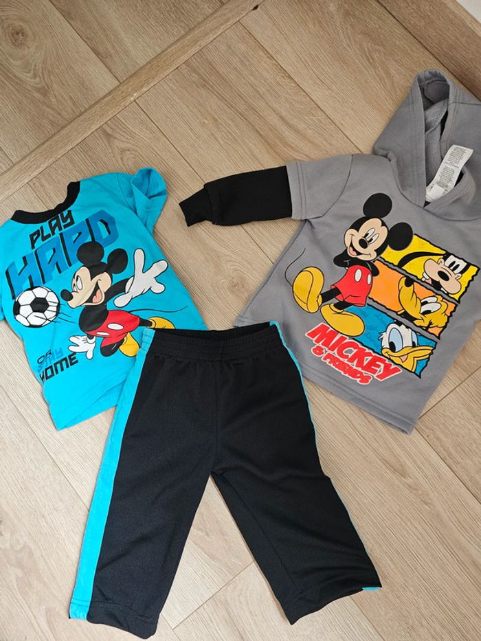 Ensemble survetement mickey disney 12 mois