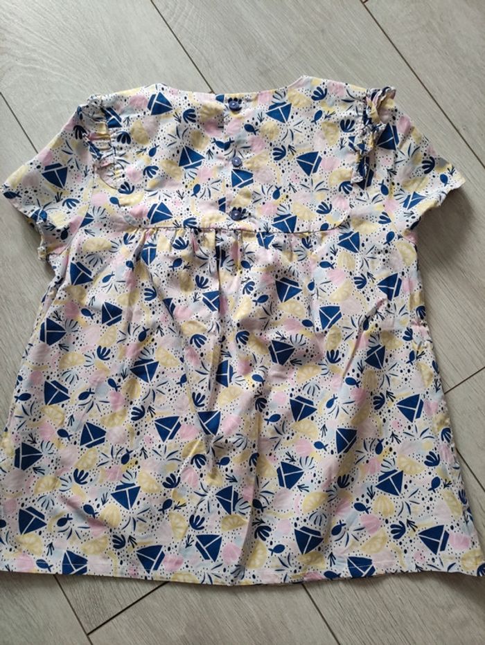 Tee shirt chemise tunique fille sergent major 10 ans - photo numéro 2