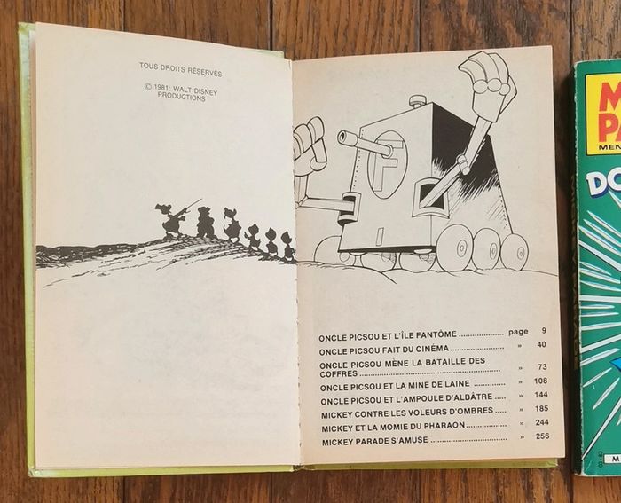 Lot anciens mickey parade début années 80 vintage - photo numéro 3