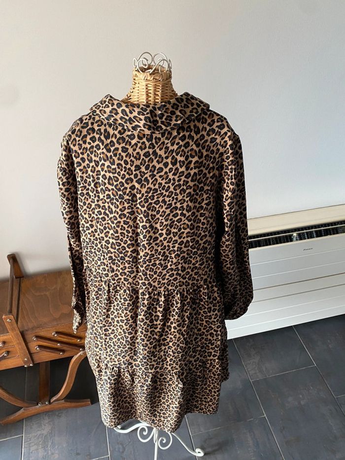 Robe Kiabi baby doll léopard taille 34/36 - photo numéro 7