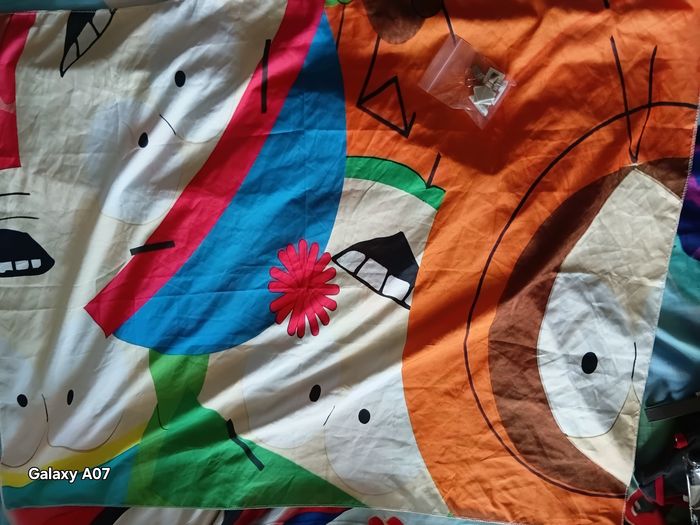 Tenture south Park peau de pêche - photo numéro 4