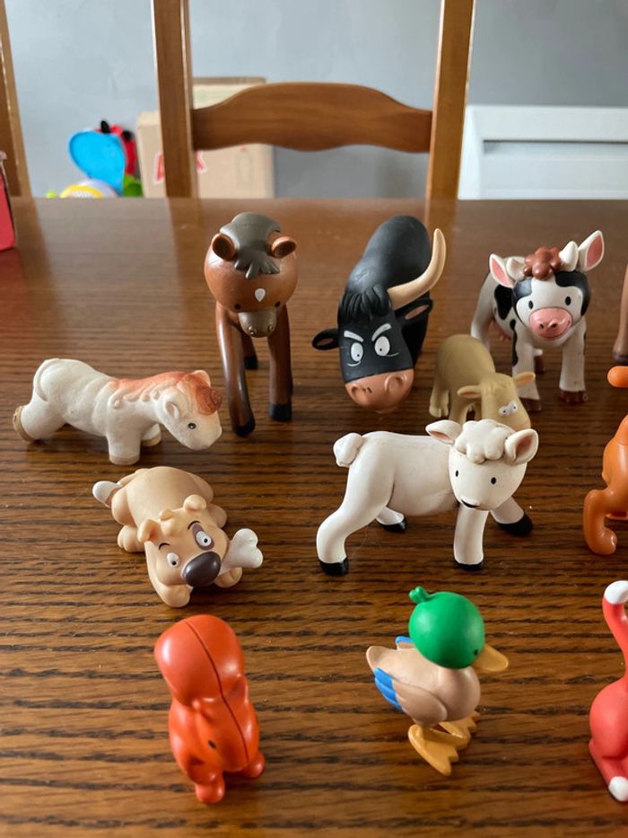 Lot d’animaux de la ferme - photo numéro 2
