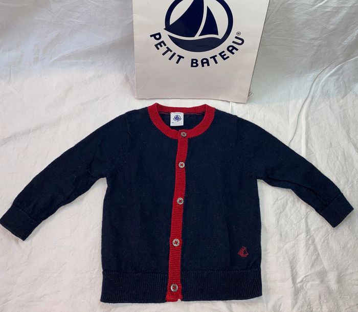 gilet Petit Bateau 12 mois