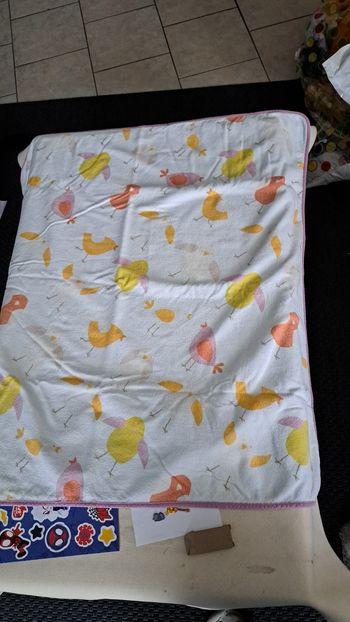 Cape de bain bébé 