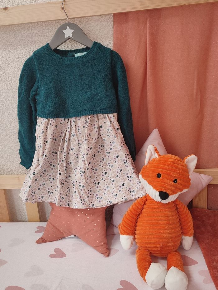 Robe d'hiver - 23 mois - Comme neuve - Obaïbi