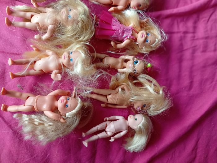 Gros lot de petite barbie - photo numéro 2