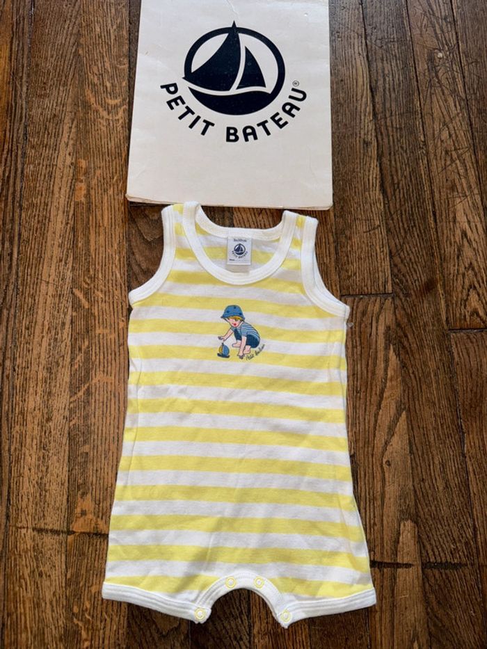 Barboteuse petit bateau 3 mois