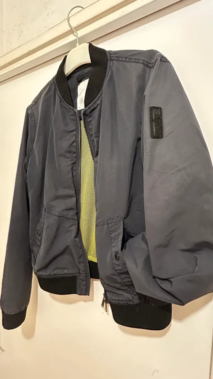 Blouson Bomboogie Gris Anthracite-Noir - photo numéro 4