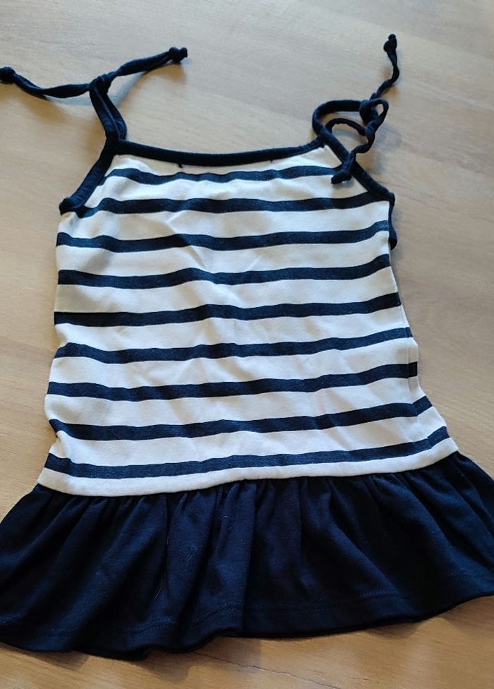 Robe marinière - 12 mois - photo numéro 2