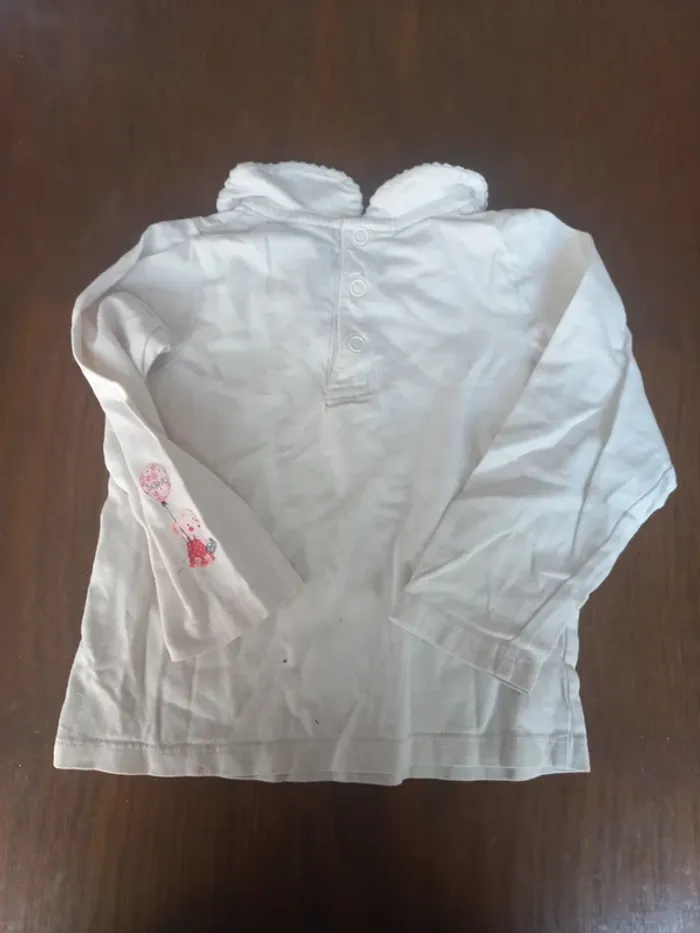 T-shirt à col, Sergent Major 12mois 74cm - photo numéro 2