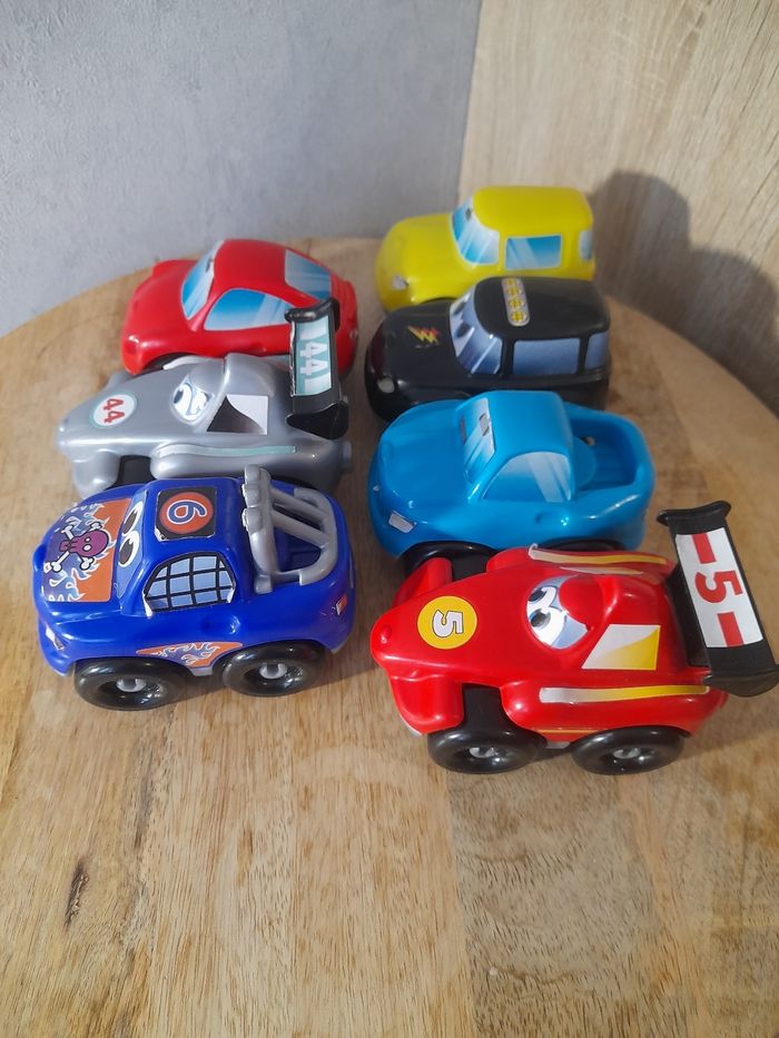 Lot de 7 véhicules ecoiffier