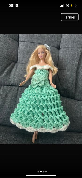 Robe Barbie en 3D