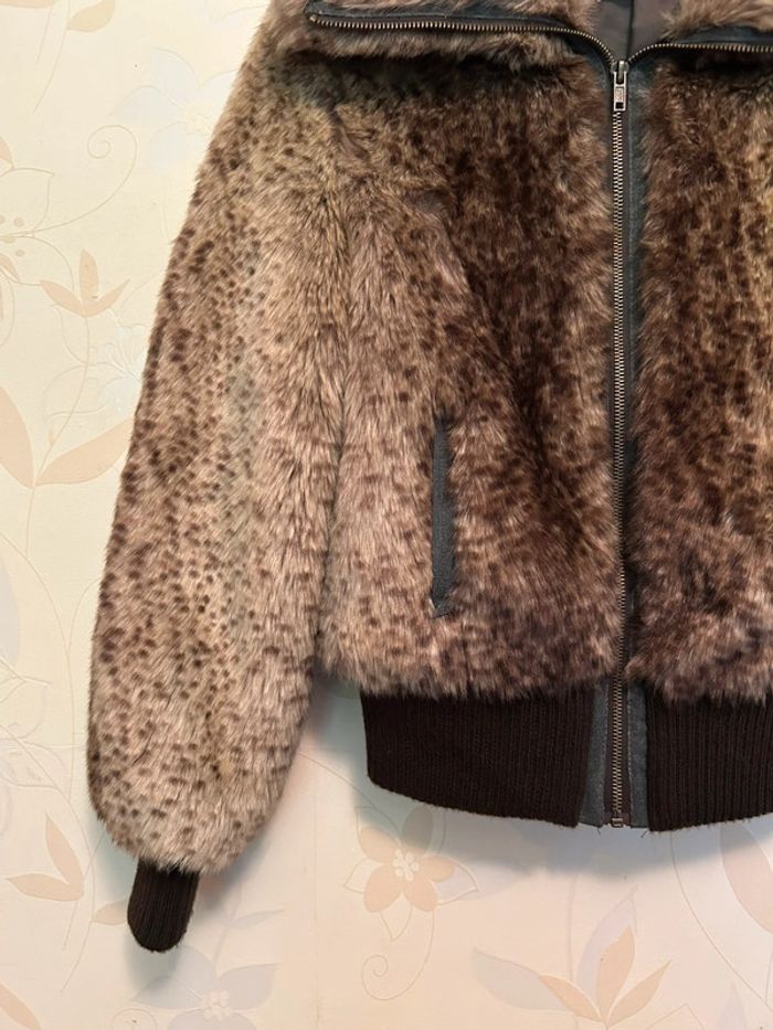 Veste en moumoute • taille S - photo numéro 2