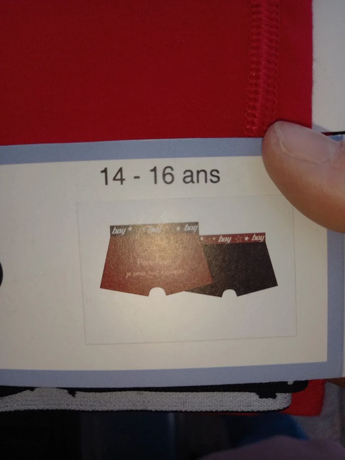 Boxer de Noël rigolo 14 16 ans - photo numéro 2