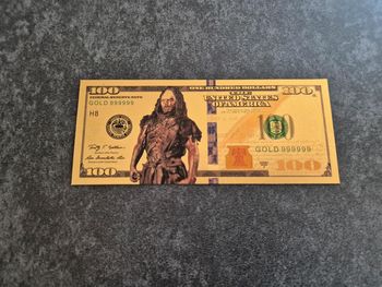 Billet OR à collectionner Chef Orcs seigneur des anneaux