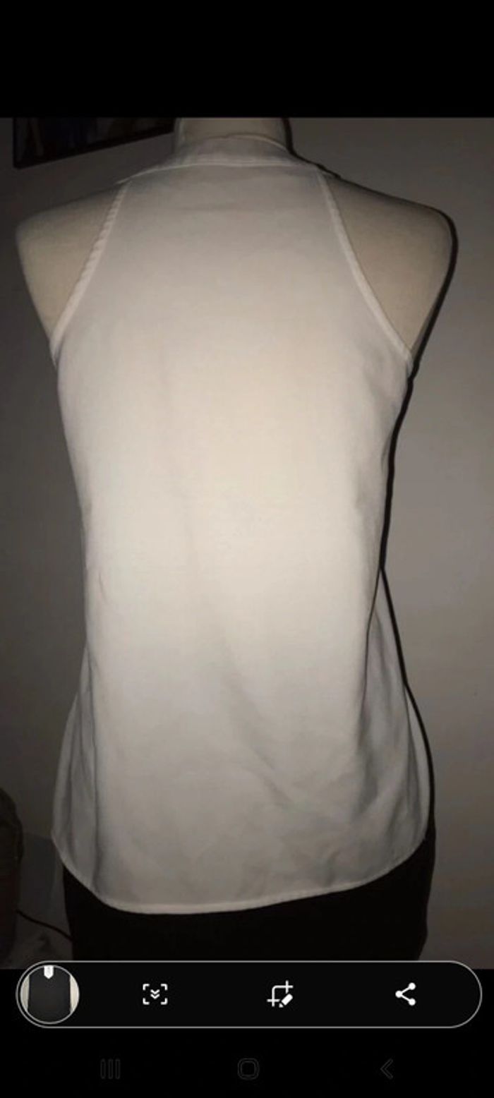 Chemisier blanc kookai taille s - photo numéro 2