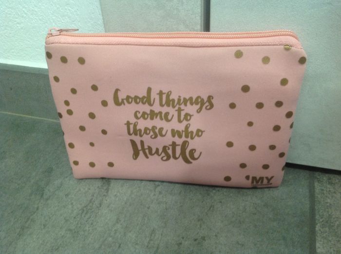 Lot de 2 pochettes rose poudré My Tagalongs - photo numéro 3