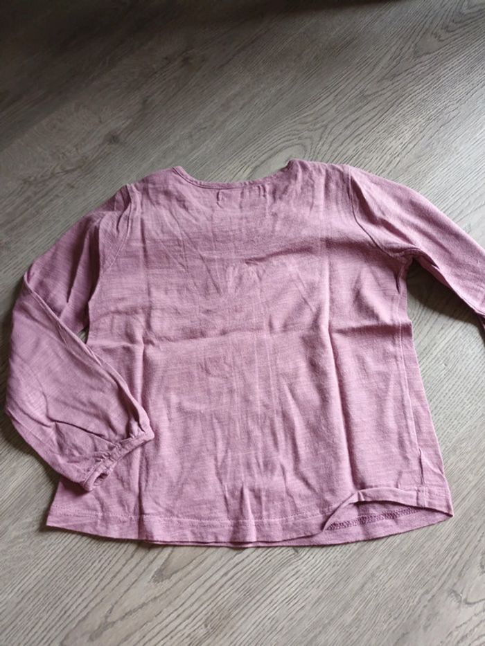 T-shirt violet ML - photo numéro 4