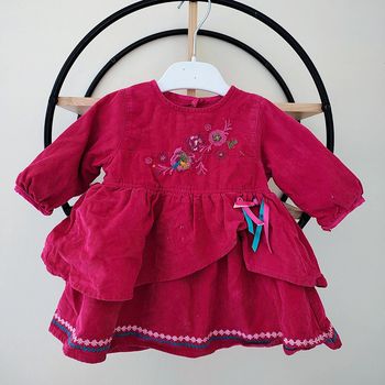 3 mois robe côtelée catimini