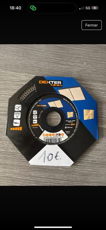 Disque à diamant