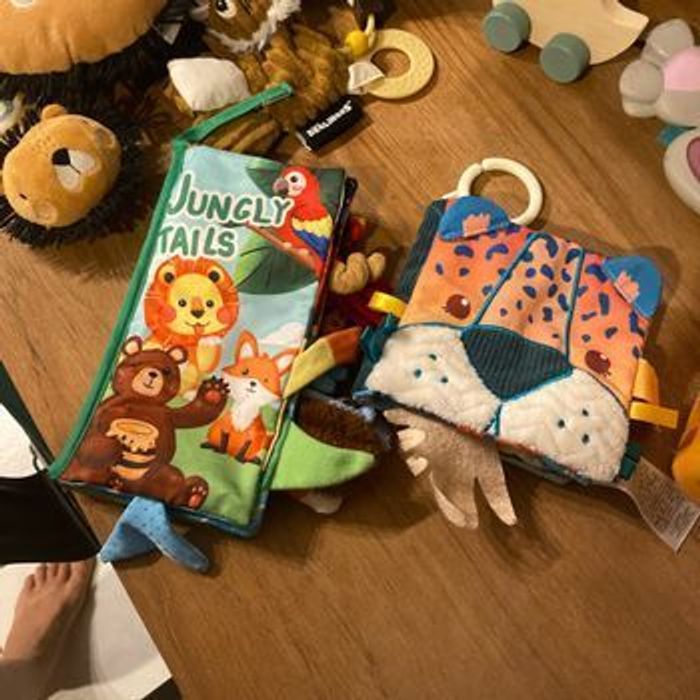 Livres tissus animaux de la jungle