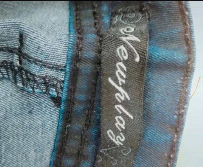 Jean skinny stretch couleur marine taille 38 - photo numéro 6