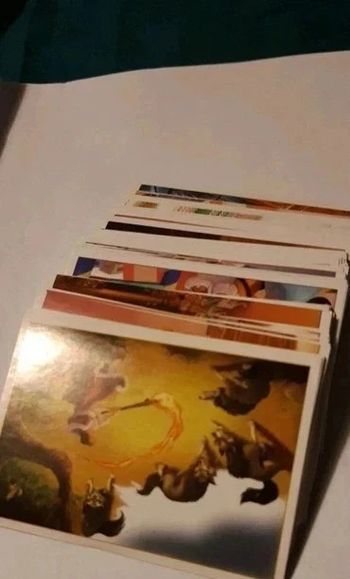 Lot de 10 images Panini I love princess